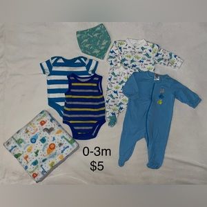 0-3month baby boy clothes